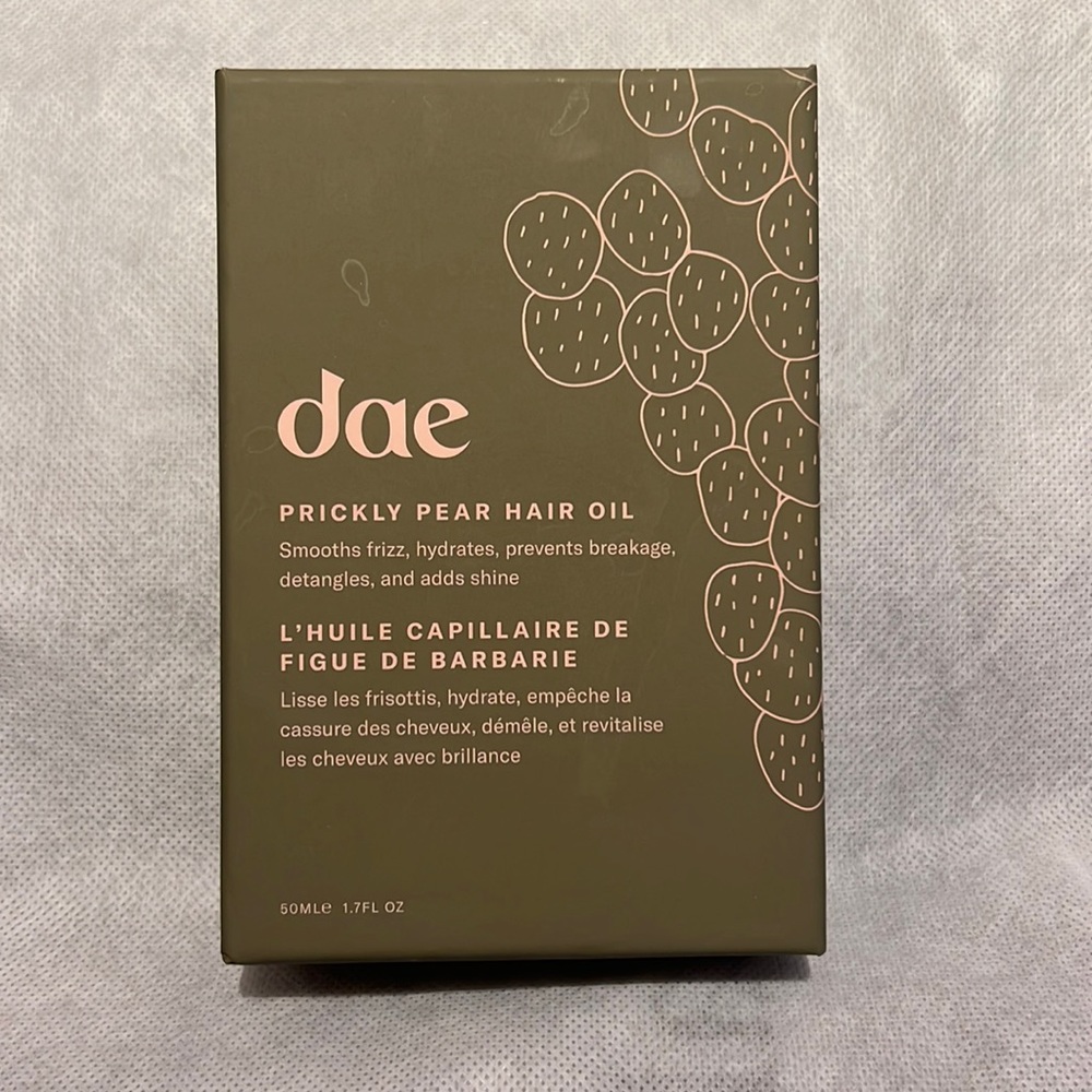 dae brand prickly pear hair oil. sealed unopened condition.